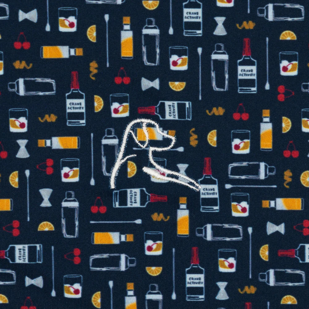 The Old Fashioned Men's Short Sleeve Performance Polo Admiral Navy