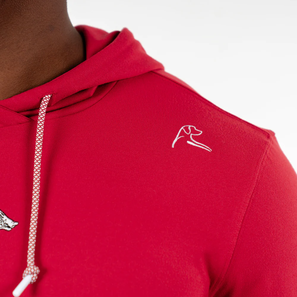 Hesi Collegiate Hoodie - Arkansas Men's Hesi Collegiate Hoodie Carmine Red 3 Hesi Collegiate Hoodie - Arkansas Men's Hesi Collegiate Hoodie Carmine Red