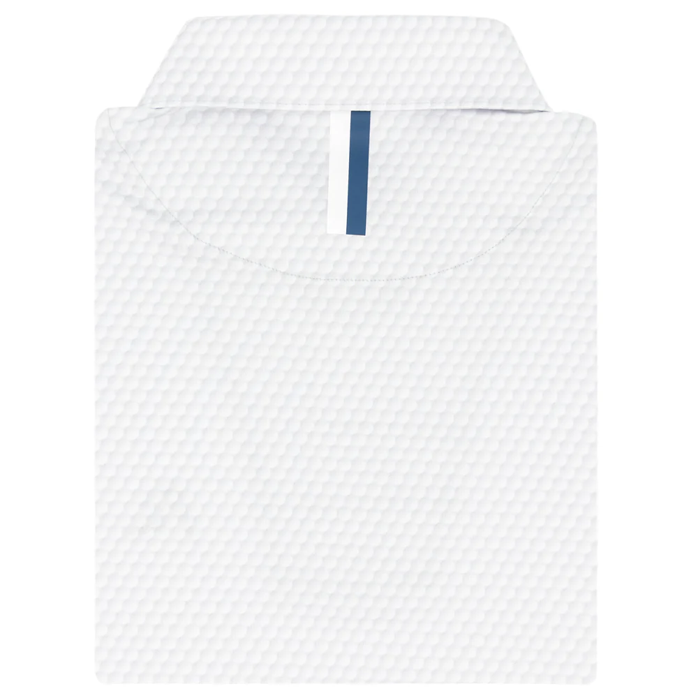 The Be The Ball Men's Short Sleeve Performance Polo White