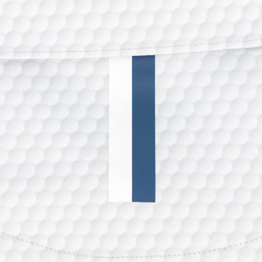 The Be The Ball Men's Short Sleeve Performance Polo White