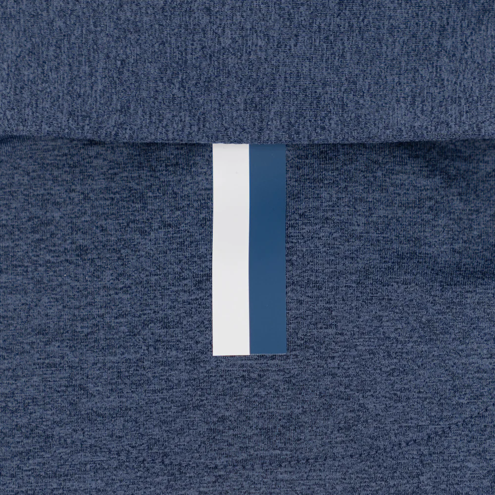 Heather Men's Long Sleeve Performance Polo