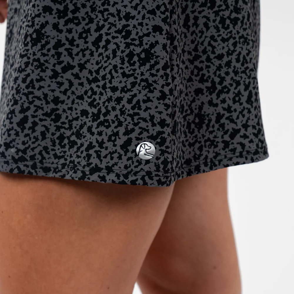 Demi Active Dress Women's Demi Active Dress Leopard Camo - Charcoal Grey