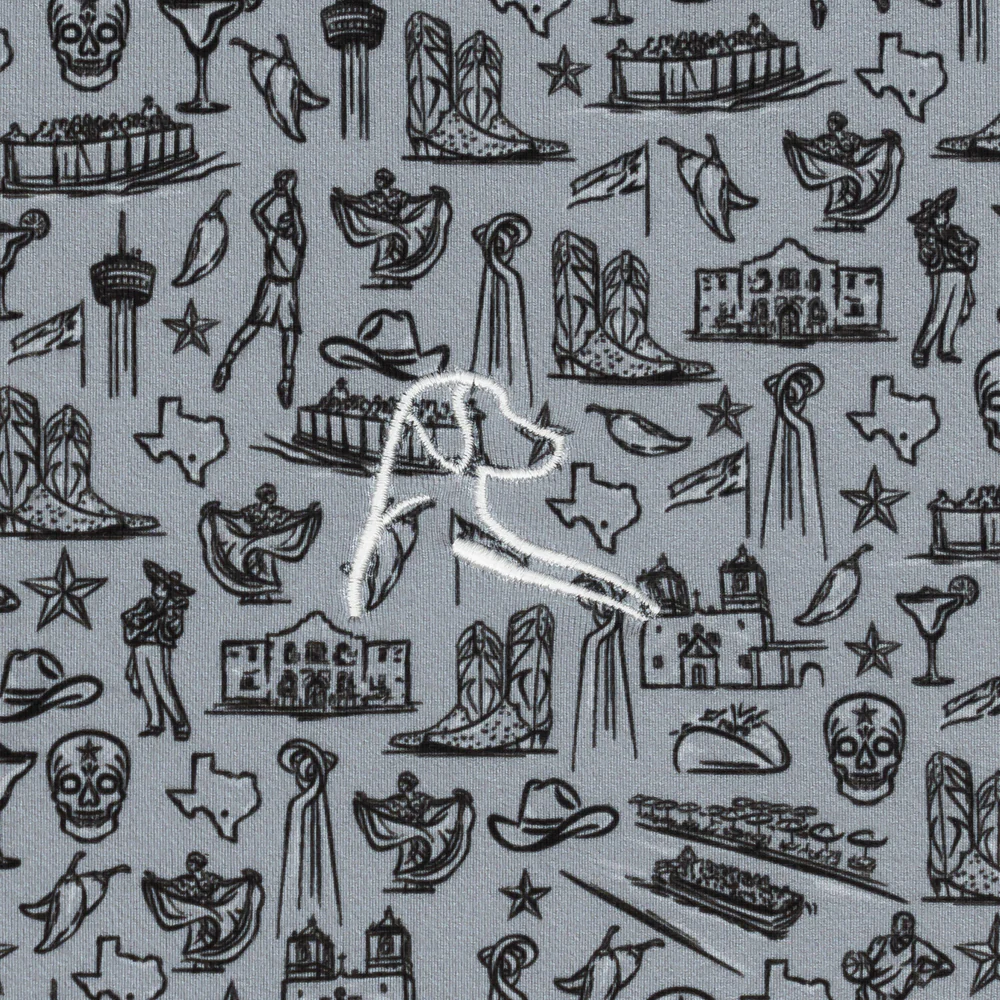 Alamo City Performance Q-Zip Men's Performance Q-Zip Thunder Grey