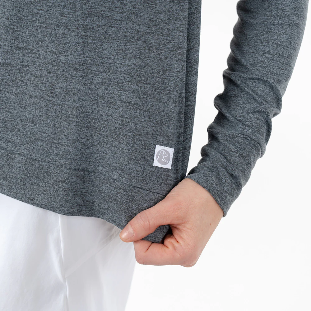 Tempo Performance Full-Zip Hoodie Women's Tempo Performance Full-Zip Hoodie Heather - Charcoal Grey 5 Tempo Performance Full-Zip Hoodie Women's Tempo Performance Full-Zip Hoodie Heather - Charcoal Grey