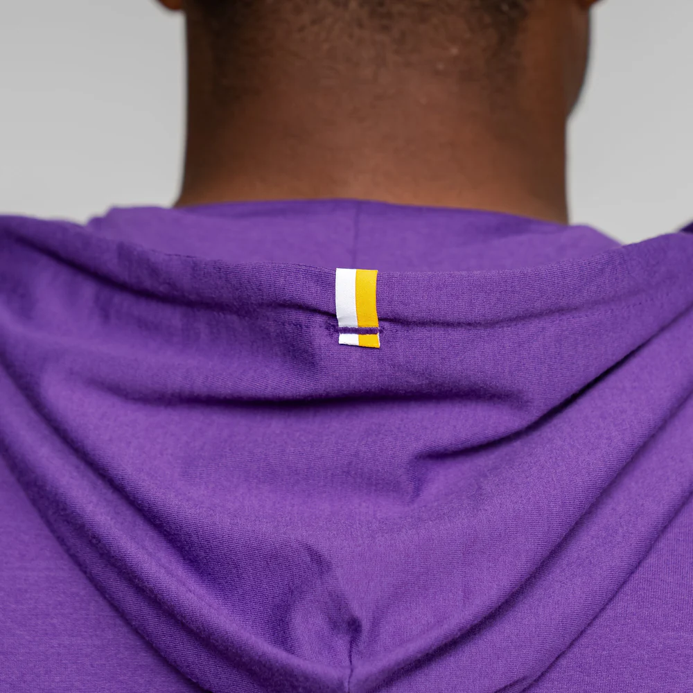 Hesi Collegiate Hoodie - LSU Men's Hesi Collegiate Hoodie Reauxback Purple