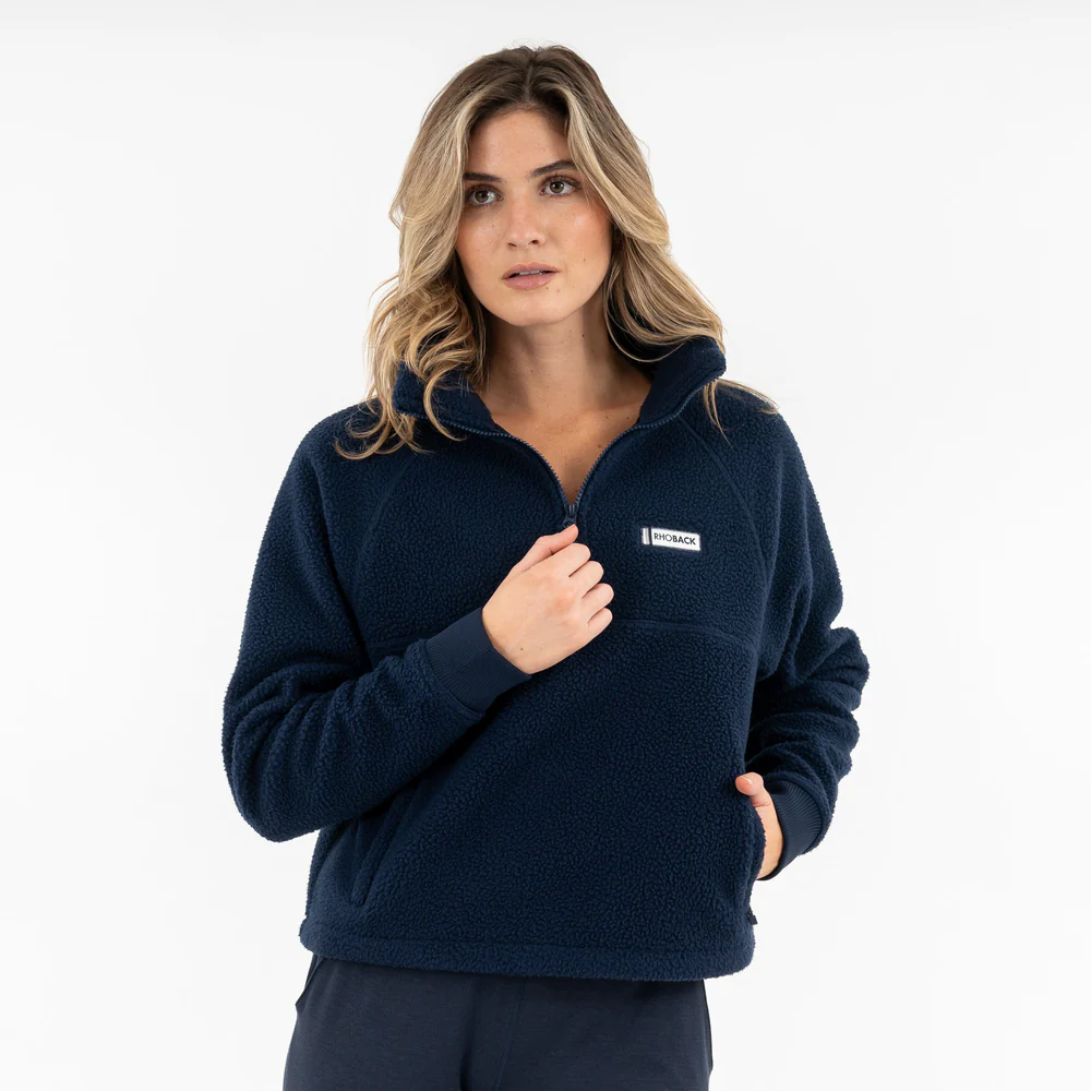 Rivanna Fleece Pullover Women's Rivanna Fleece Pullover Fleet Navy