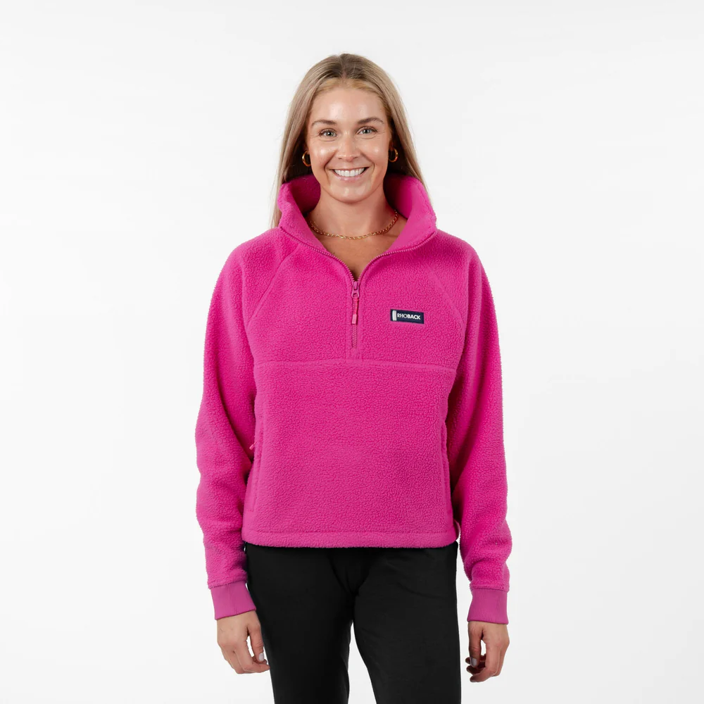 Rivanna Fleece Pullover Women's Rivanna Fleece Pullover Exuberant Pink