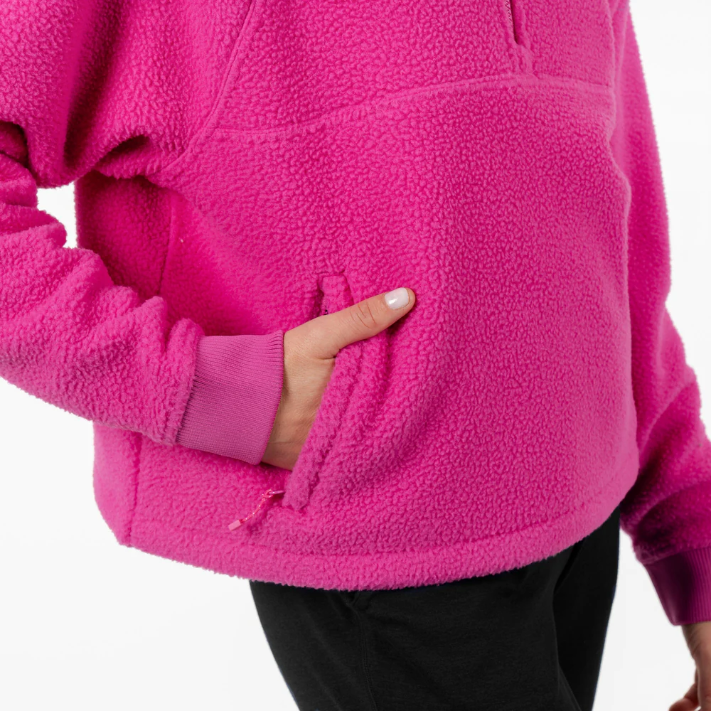 Rivanna Fleece Pullover Women's Rivanna Fleece Pullover Exuberant Pink
