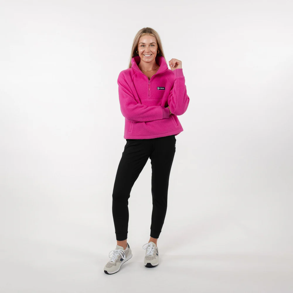 Rivanna Fleece Pullover Women's Rivanna Fleece Pullover Exuberant Pink