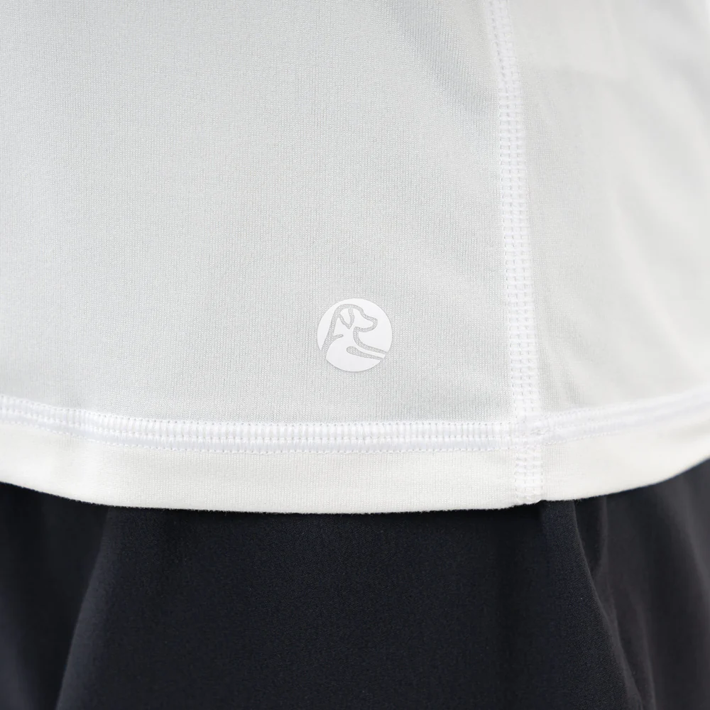 Drift Performance Long Sleeve Tee Women's Long Sleeve Drift Performance Tee White