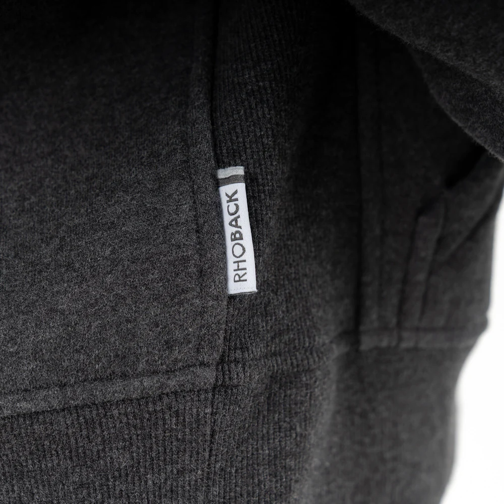 Clarity Half-Zip Hoodie Women's Clarity Half-Zip Hoodie Heather - Midnight Black