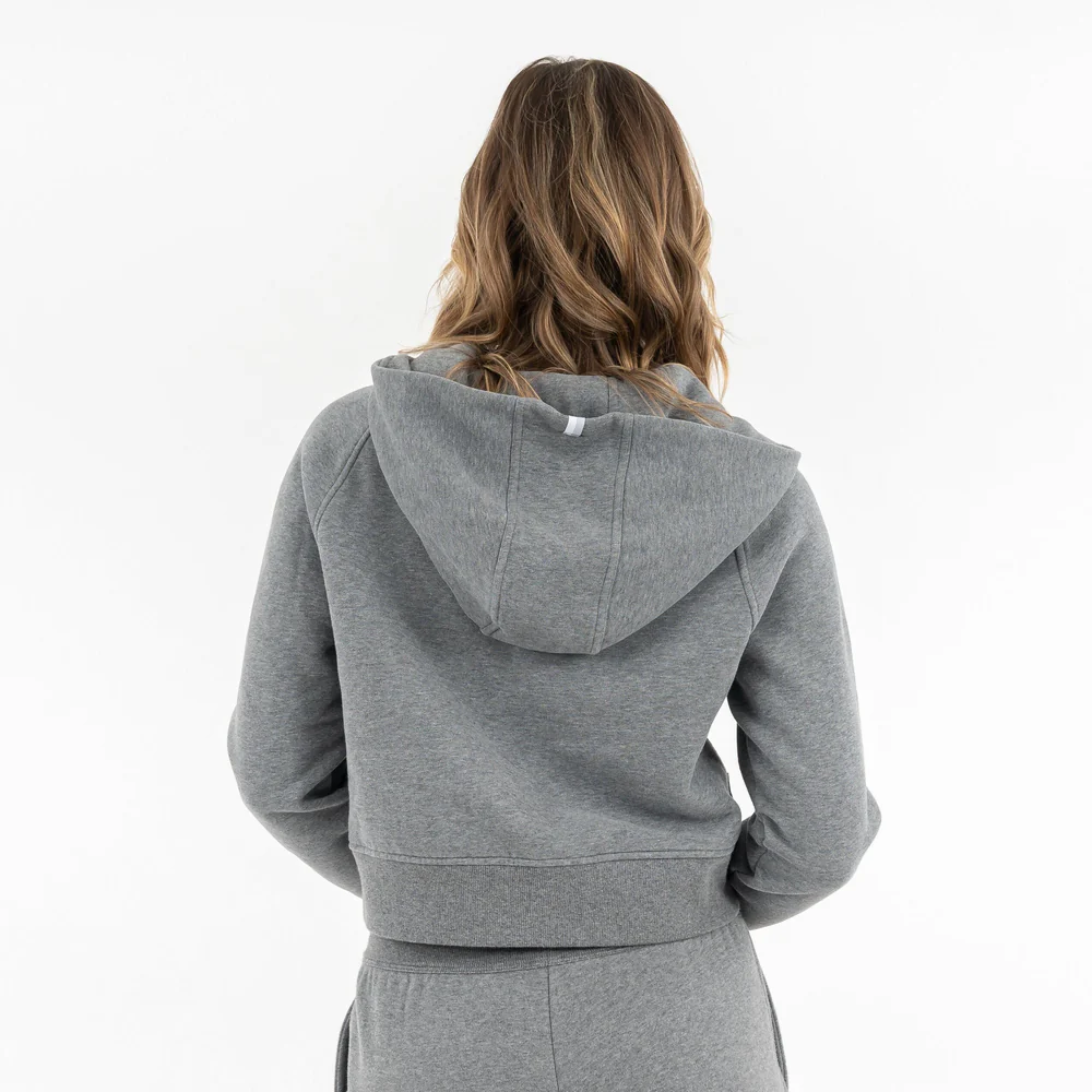 Clarity Half-Zip Hoodie Women's Clarity Half-Zip Hoodie Heather - Boulder Grey