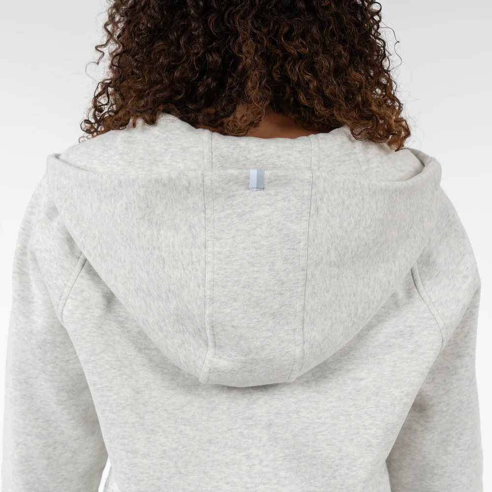Clarity Half-Zip Hoodie Women's Clarity Half-Zip Hoodie Heather - Ivory