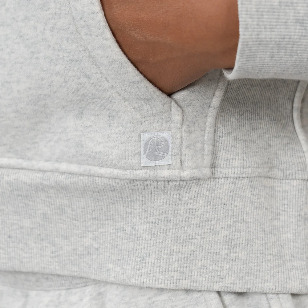 Clarity Half-Zip Hoodie Women's Clarity Half-Zip Hoodie Heather - Ivory