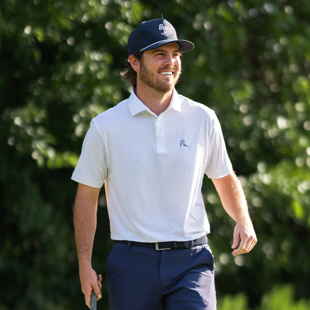 Solid Men's Short Sleeve Performance Polo