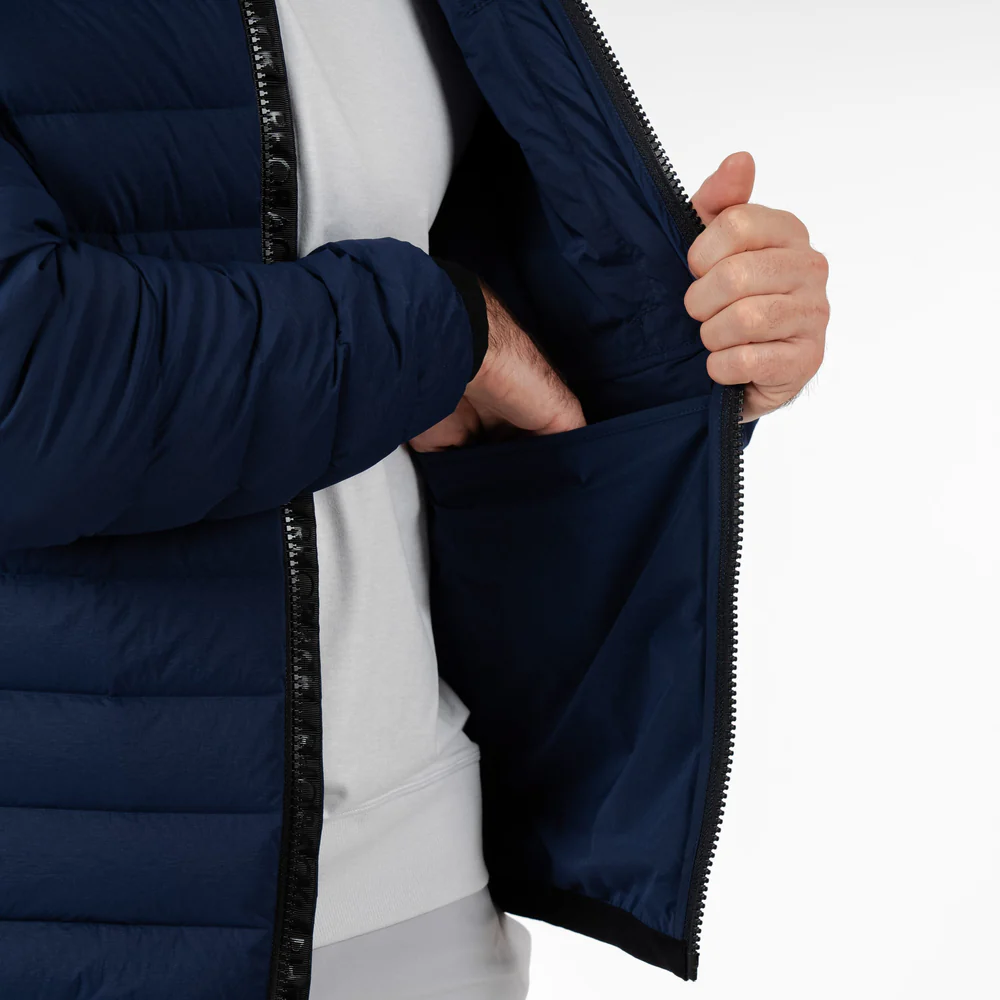 Glide Down Jacket Men's Glide Down Jacket Fleet Navy