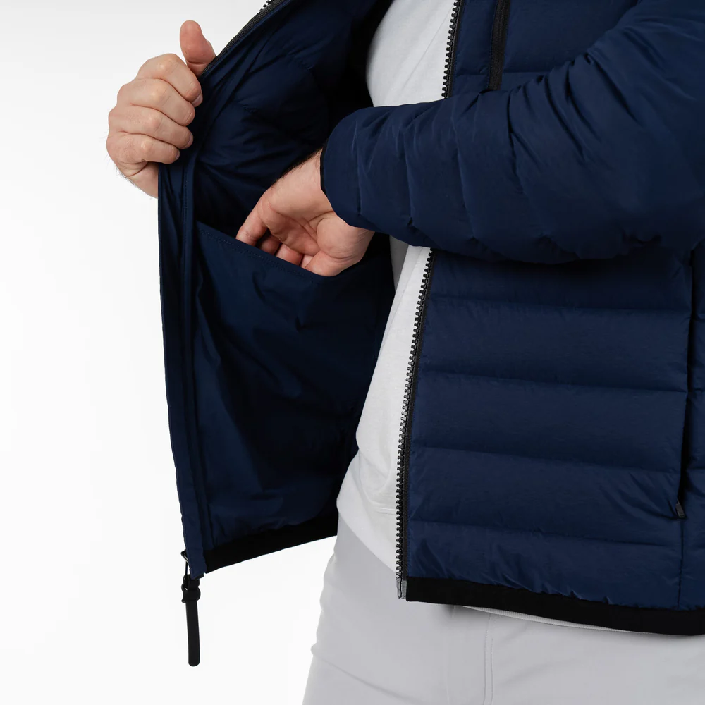 Glide Down Jacket Men's Glide Down Jacket Fleet Navy