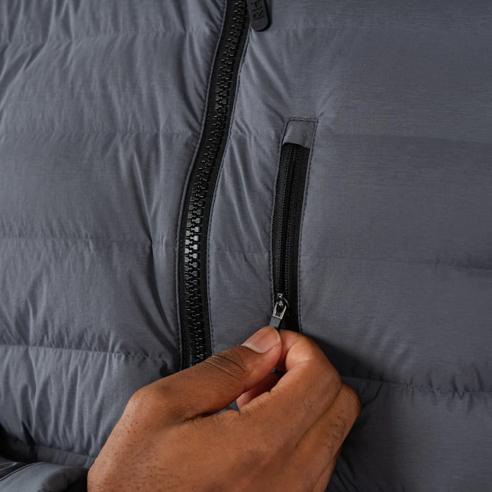 Glide Down Jacket Men's Glide Down Jacket Charcoal Grey