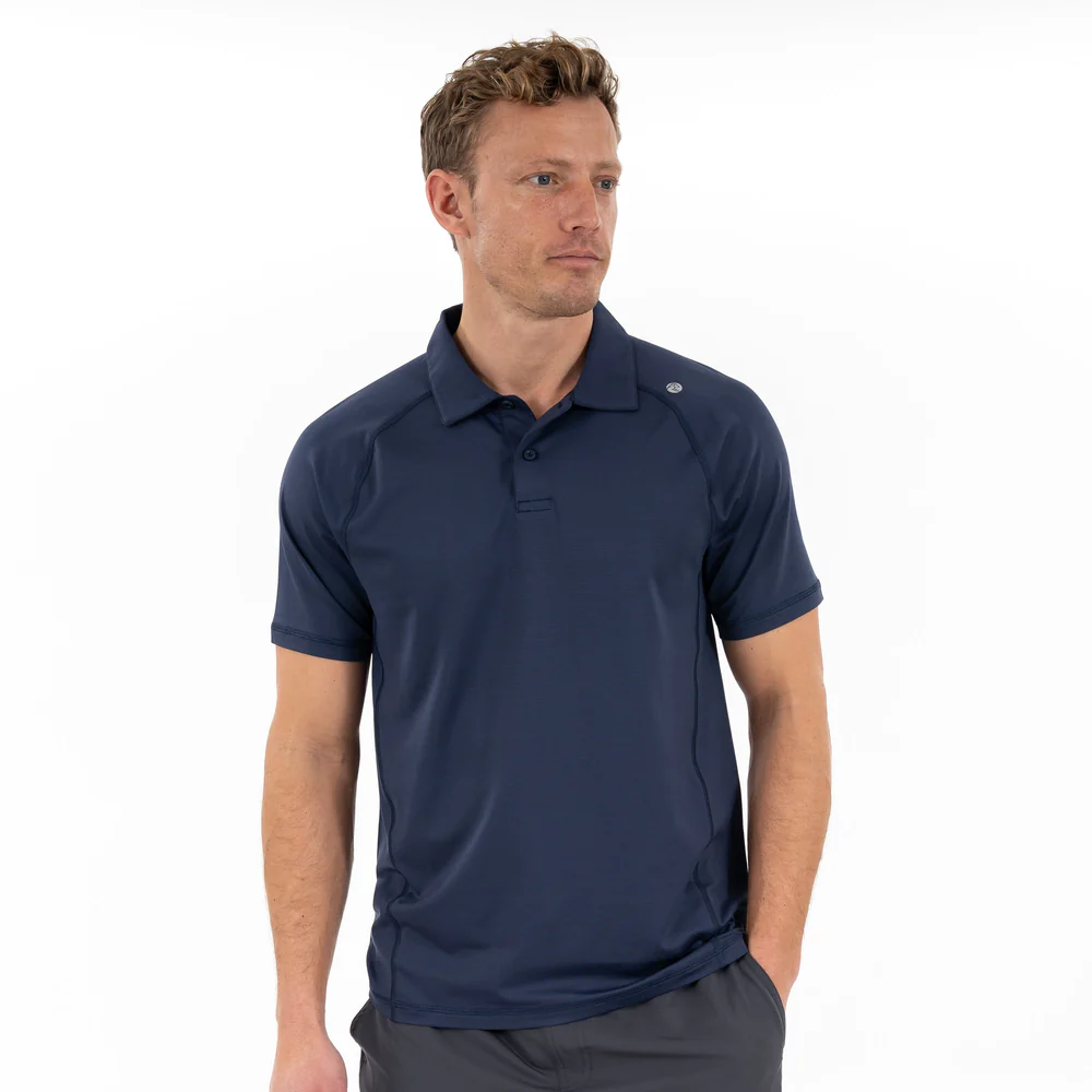 Blitz Tech Polo Men's Short Sleeve Blitz Tech Polo Fleet Navy