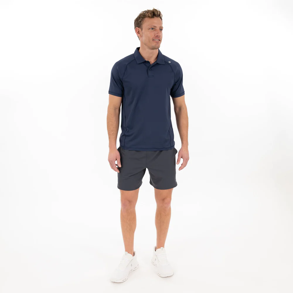 Blitz Tech Polo Men's Short Sleeve Blitz Tech Polo Fleet Navy