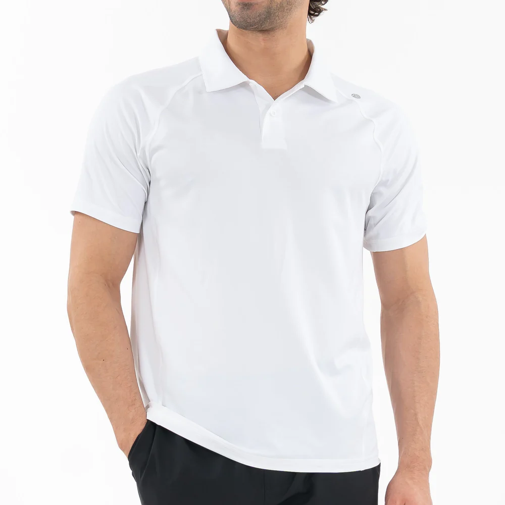 Blitz Tech Polo Men's Short Sleeve Blitz Tech Polo White