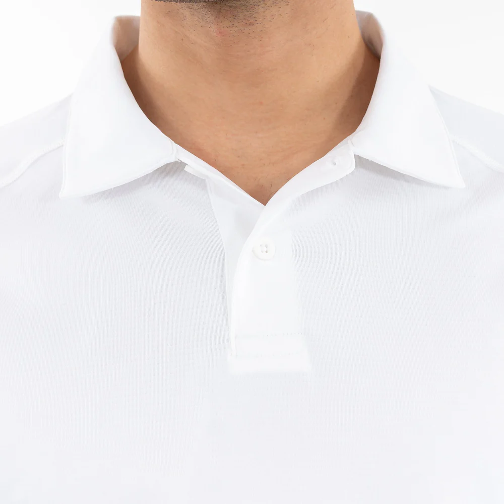 Blitz Tech Polo Men's Short Sleeve Blitz Tech Polo White