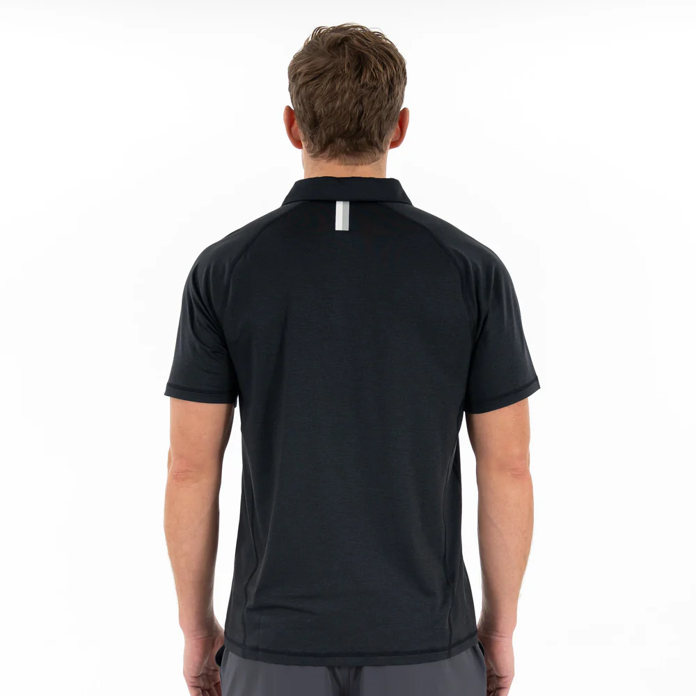 Blitz Tech Polo Men's Short Sleeve Blitz Tech Polo Midnight Black