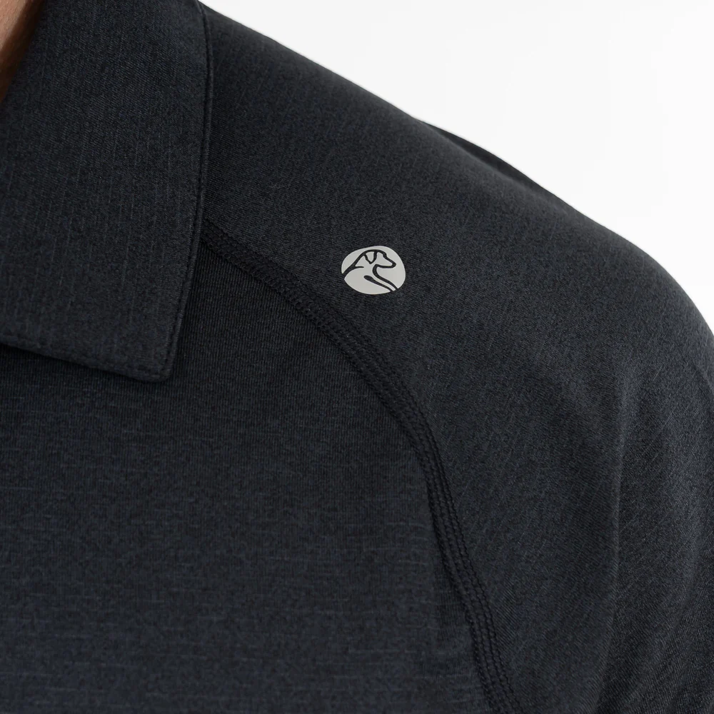 Blitz Tech Polo Men's Short Sleeve Blitz Tech Polo Midnight Black