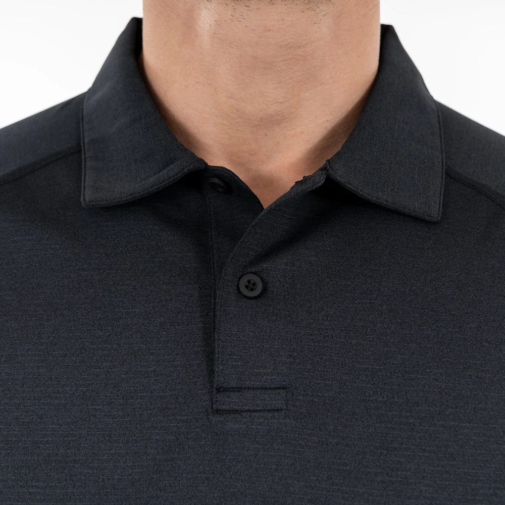 Blitz Tech Polo Men's Short Sleeve Blitz Tech Polo Midnight Black