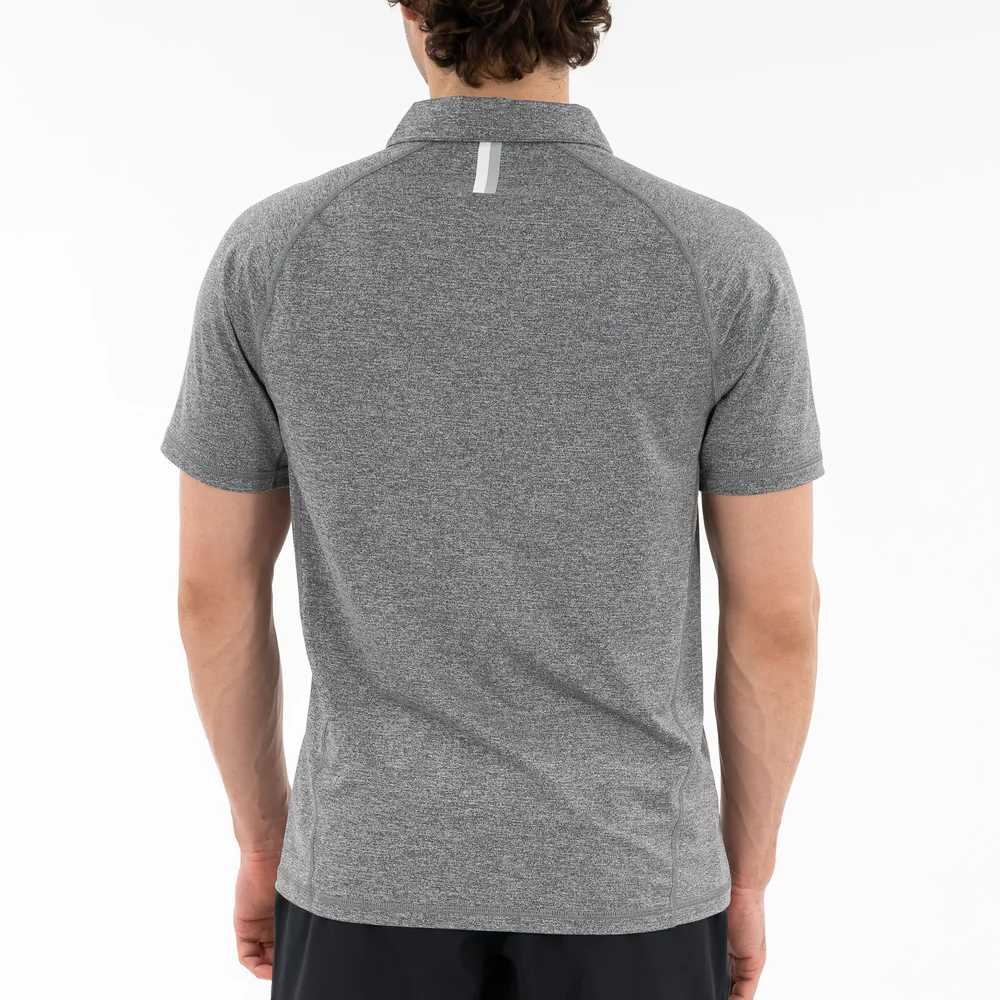 Blitz Tech Polo Men's Short Sleeve Blitz Tech Polo Heather - Middie Grey