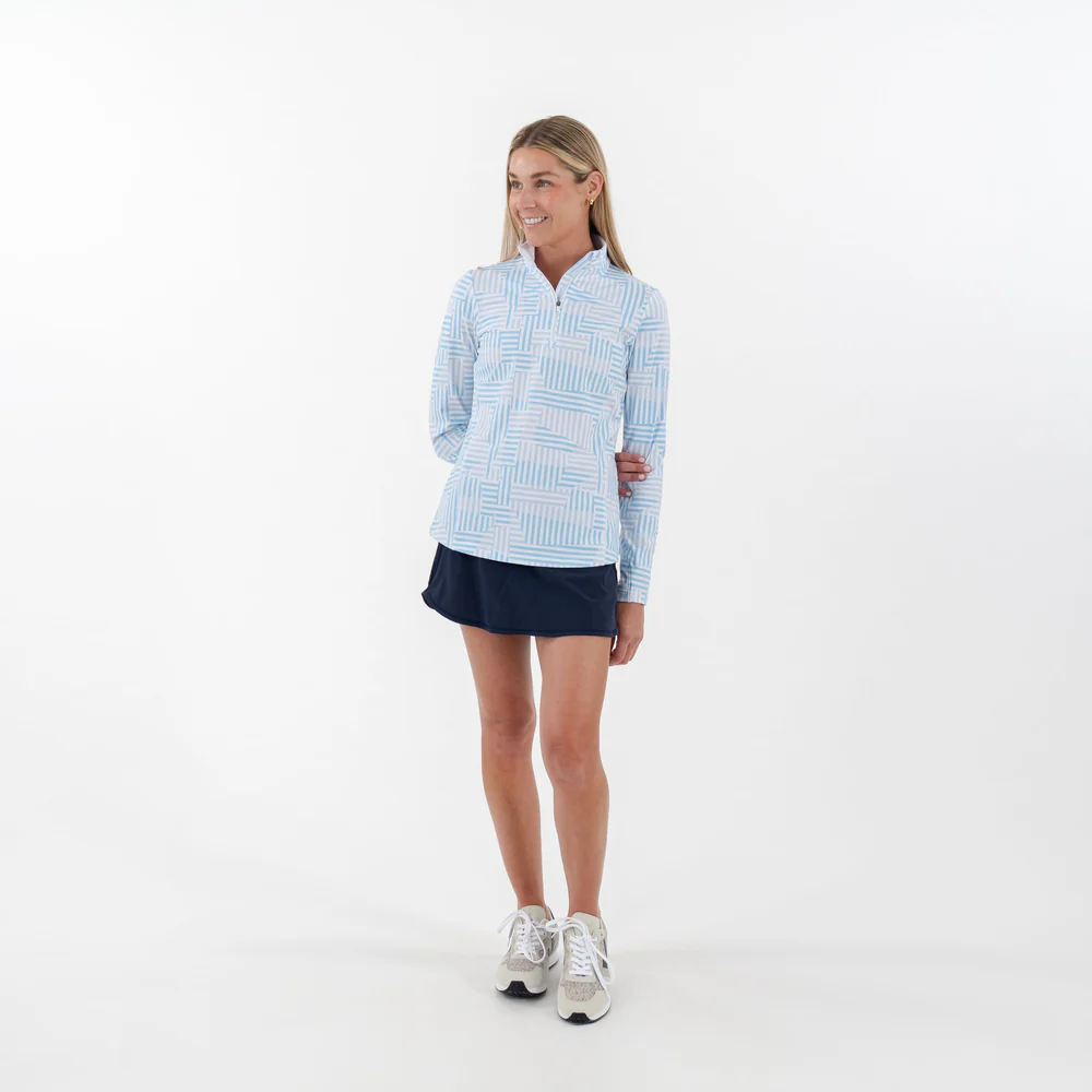 Chatham Performance Q-Zip Women's Performance Q-Zip White