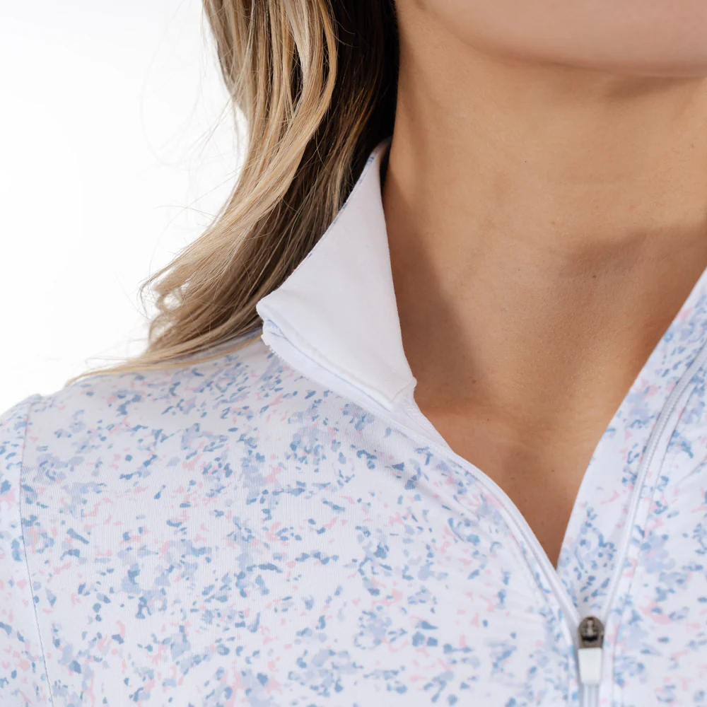 Rosette Performance Q-Zip Women's Performance Q-Zip White 7 Rosette Performance Q-Zip Women's Performance Q-Zip White