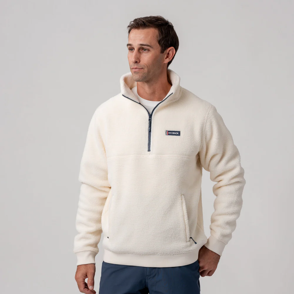 Summit Fleece Pullover Men's Summit Fleece Pullover Ivory