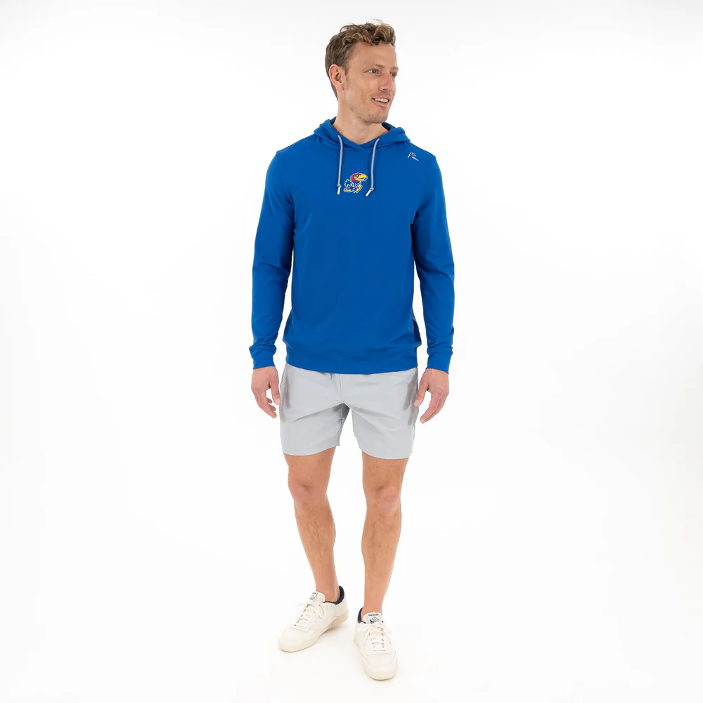 Hesi Collegiate Hoodie - Kansas Men's Hesi Collegiate Hoodie Azure Blue