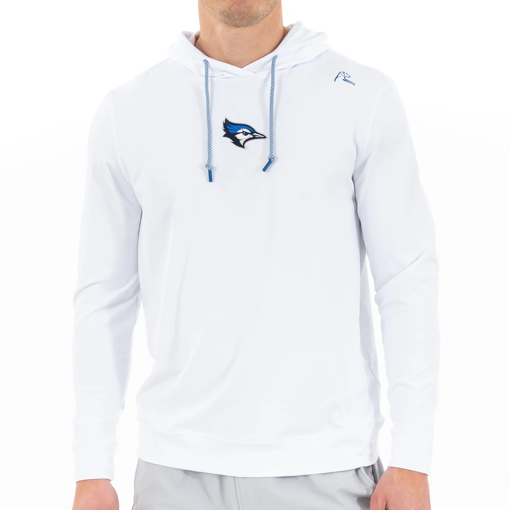 Hesi Collegiate Hoodie - Creighton Men's Hesi Collegiate Hoodie White
