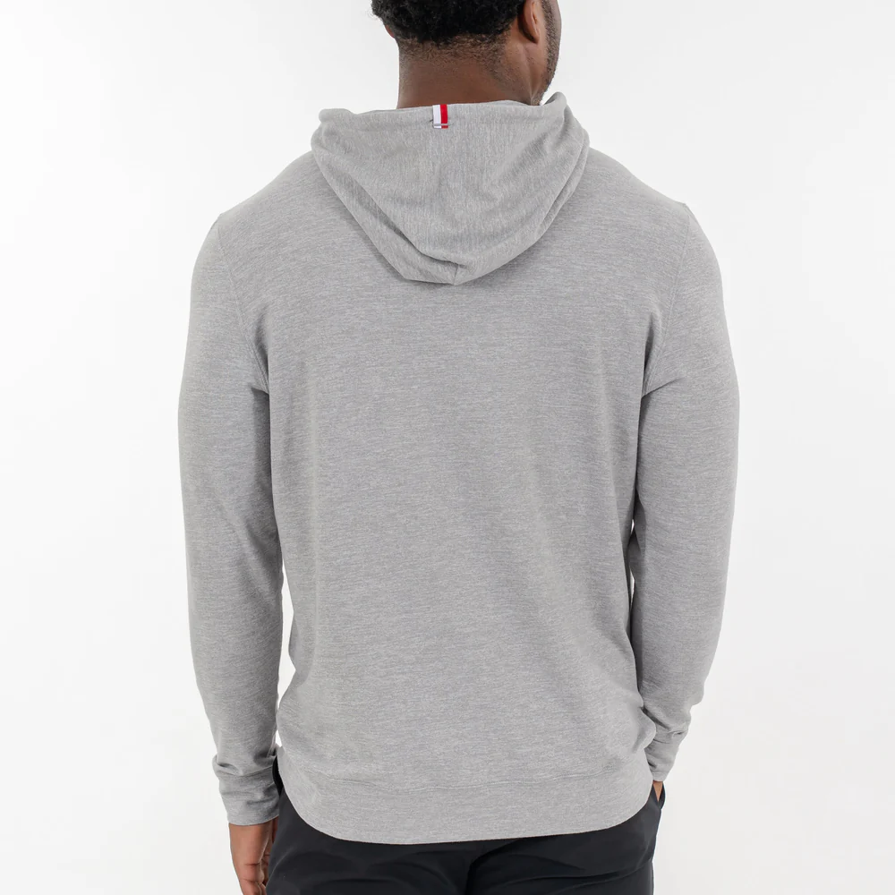 Hesi Collegiate Hoodie - Indiana Men's Hesi Collegiate Hoodie Heather - Stainless Steel