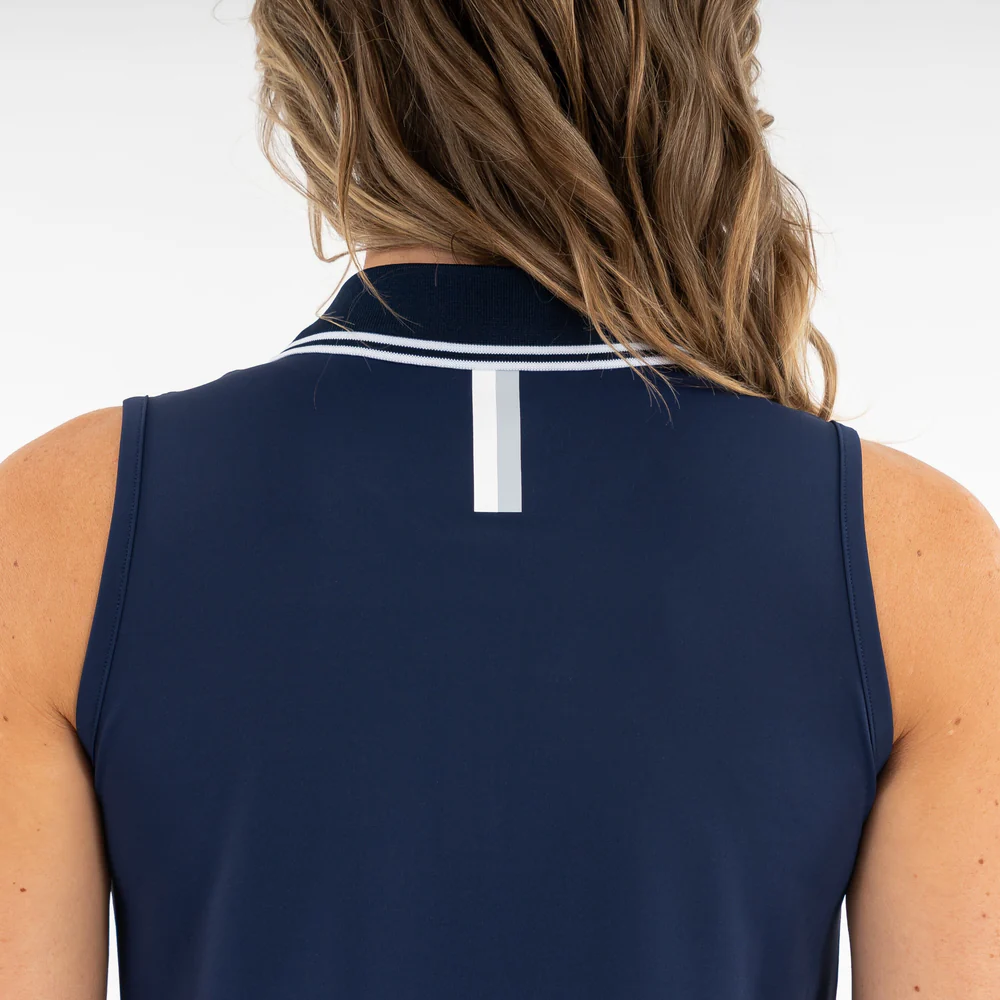 Brooke Sleeveless Performance Polo Women's Brooke Sleeveless Performance Polo Fleet Navy