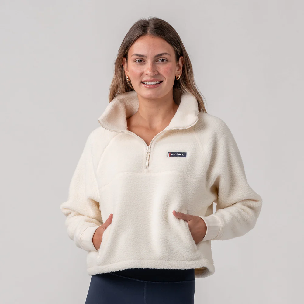 Rivanna Fleece Pullover Women's Rivanna Fleece Pullover Ivory