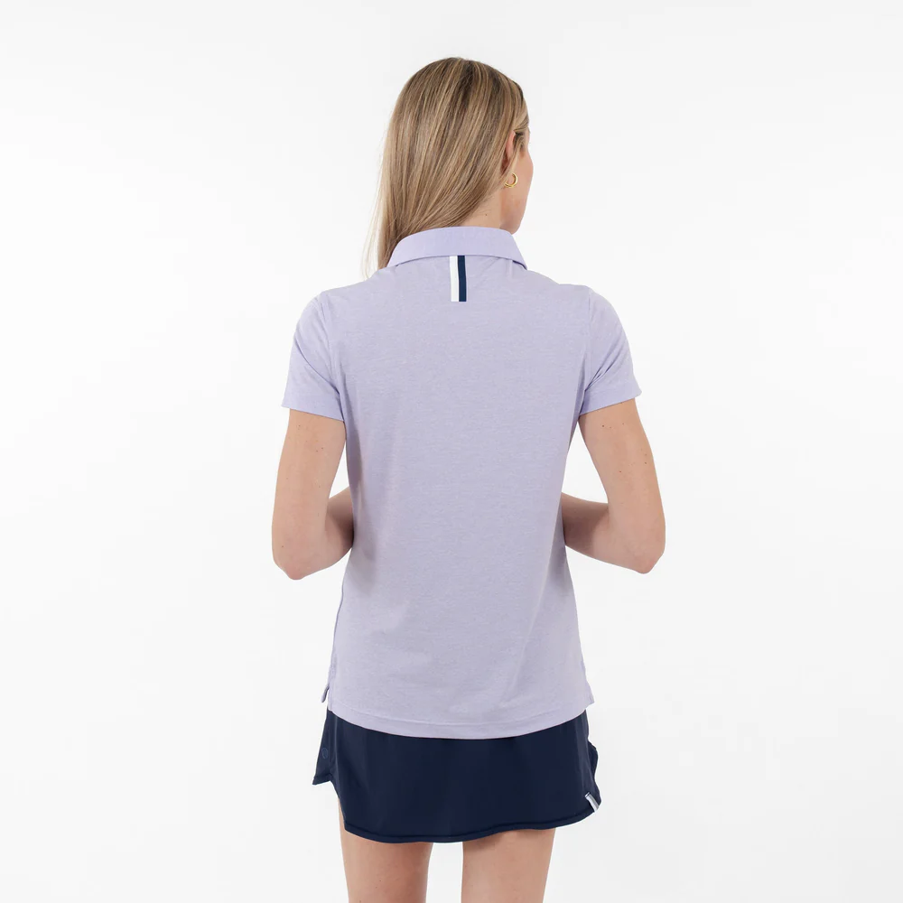 Heather Performance Polo Women's Short Sleeve Performance Polo Lavender