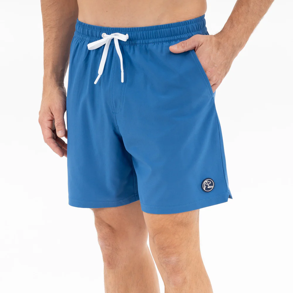 Medley Swim Trunk Men's Medley Swim Trunk Short Stop Blue