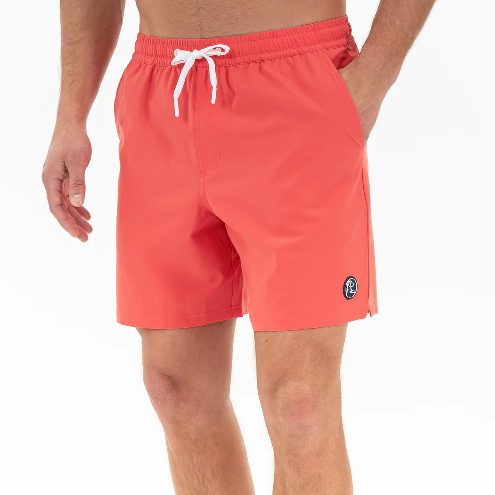 Medley Swim Trunk Men's Medley Swim Trunk Sorbet Red