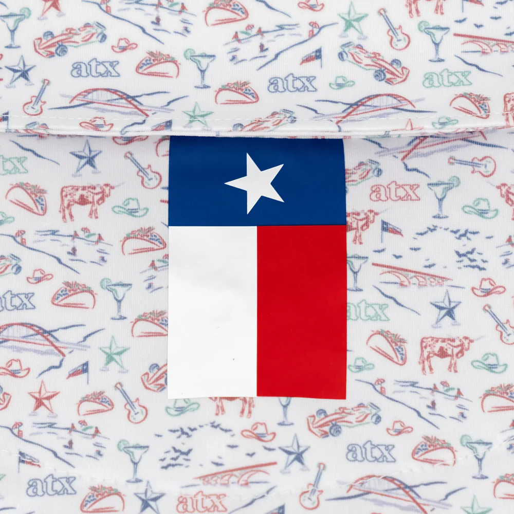 The ATX Men's Short Sleeve Performance Polo White