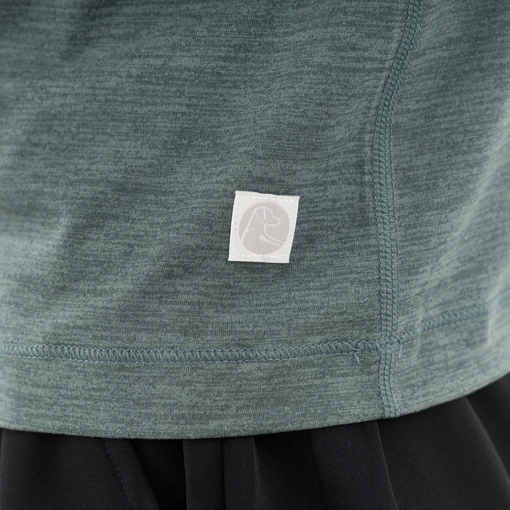 Drift Performance Crop Tank Women's Drift Crop Performance Tank Heather - Jungle Green/Dusty Pine 3 Drift Performance Crop Tank Women's Drift Crop Performance Tank Heather - Jungle Green/Dusty Pine