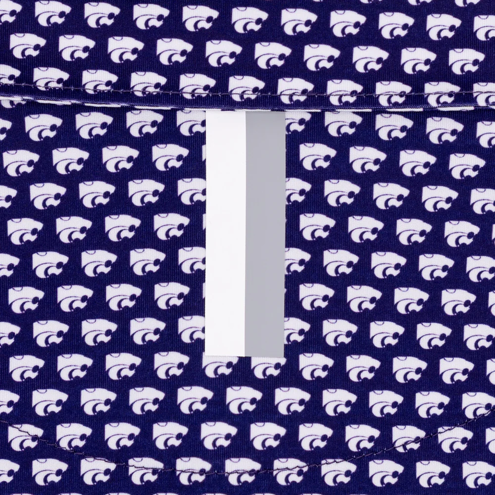 The Kansas State Wildcats™ Men's Short Sleeve Collegiate Polo Dark Violet