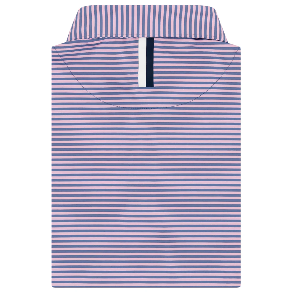 The Birdie Stripe Men's Short Sleeve Performance Polo