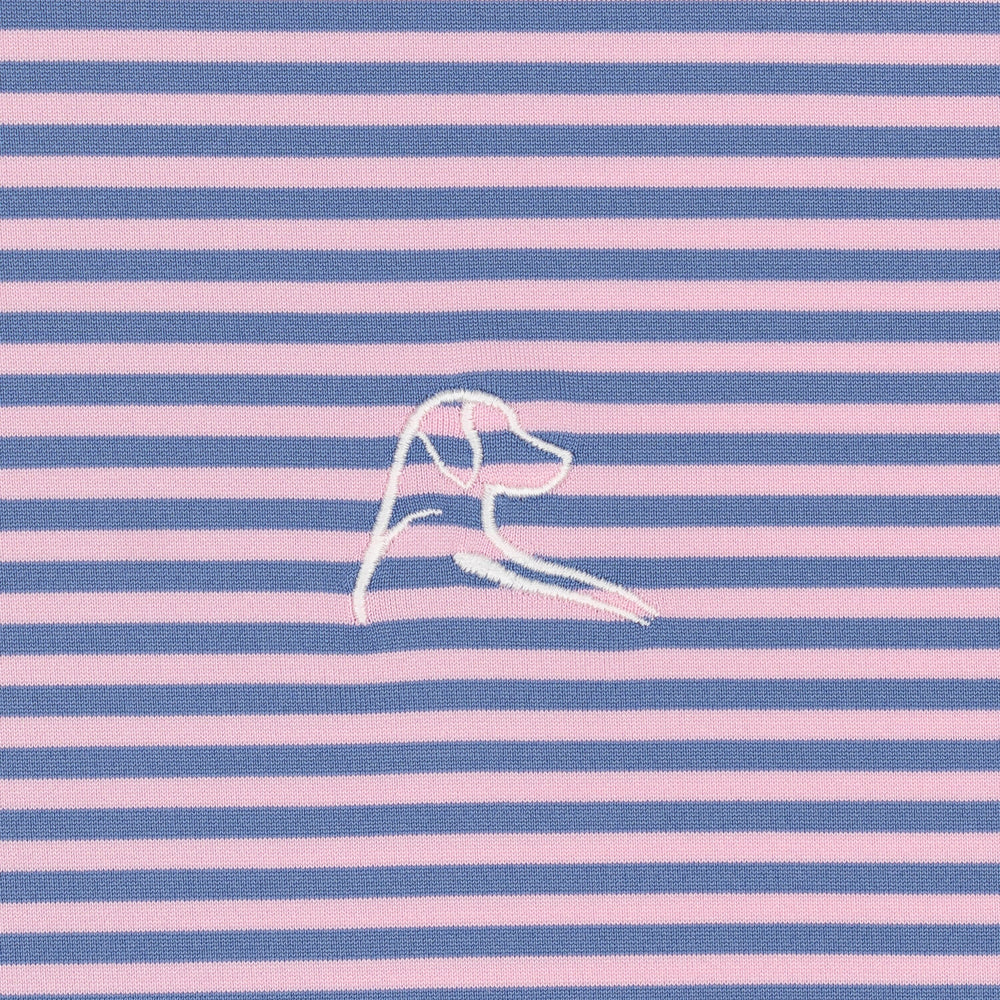 The Birdie Stripe Men's Short Sleeve Performance Polo