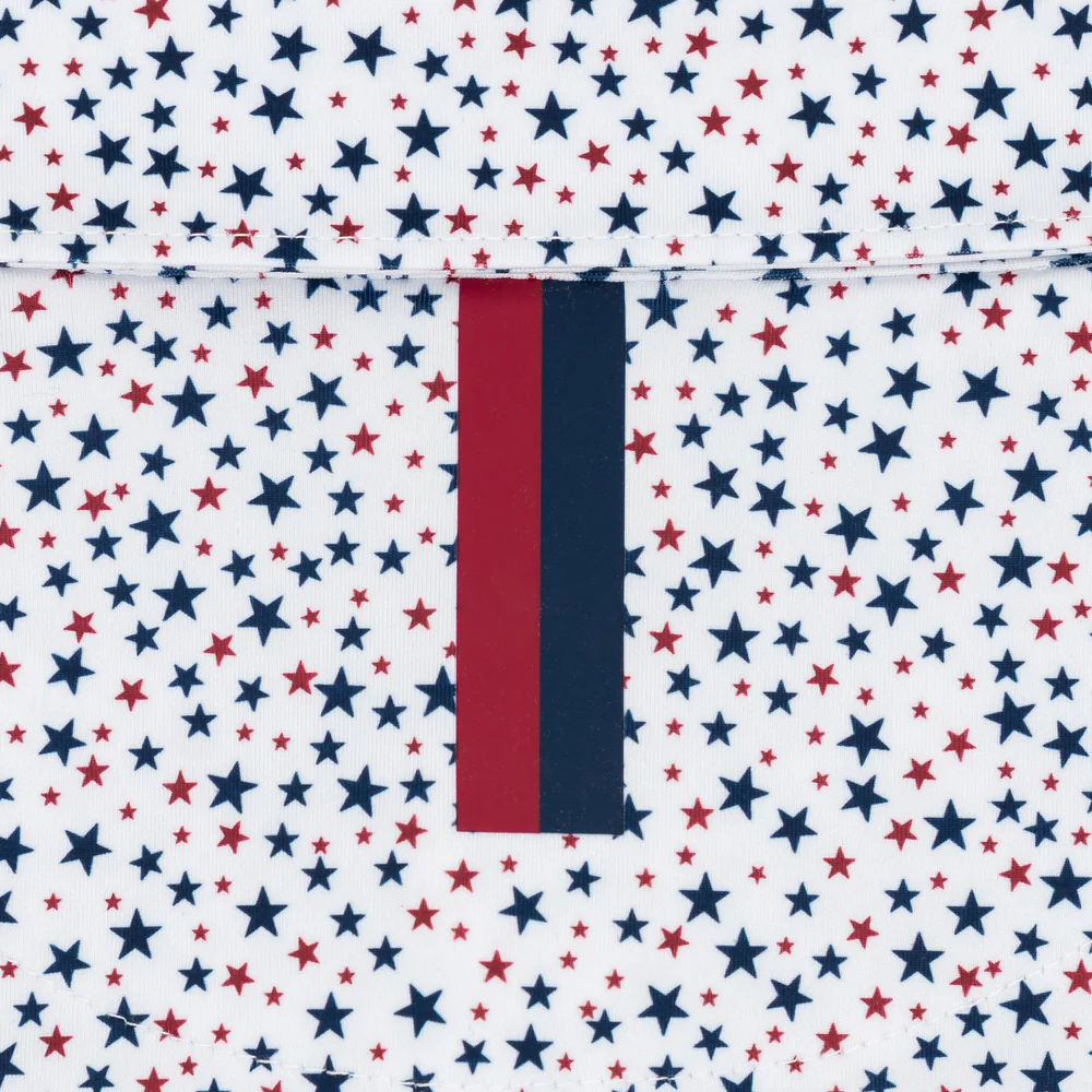 The All Stars Men's Short Sleeve Performance Polo White