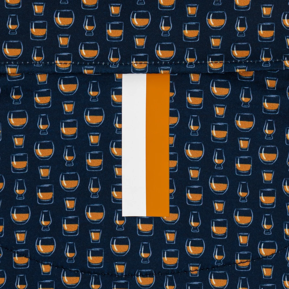 The Rocks Glass Men's Short Sleeve Performance Polo Fleet Navy