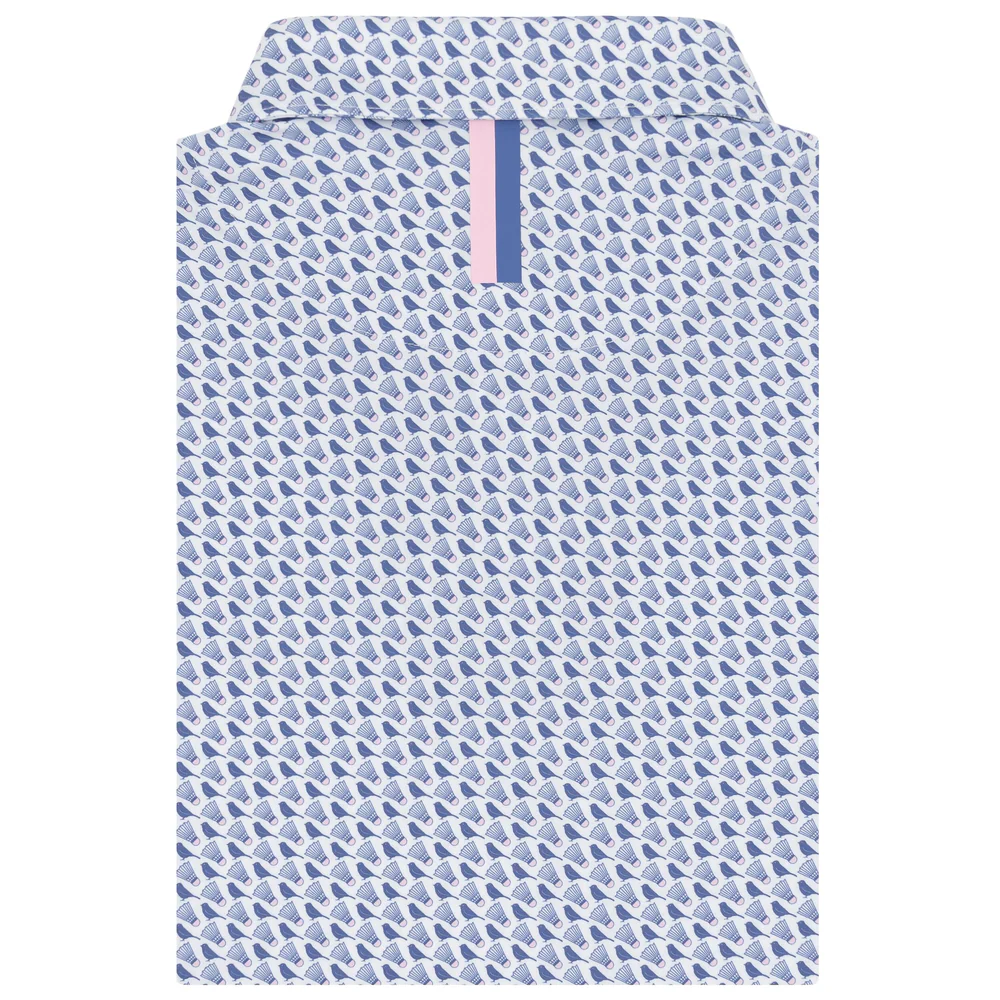 The Birdie Shirt Men's Short Sleeve Performance Polo White