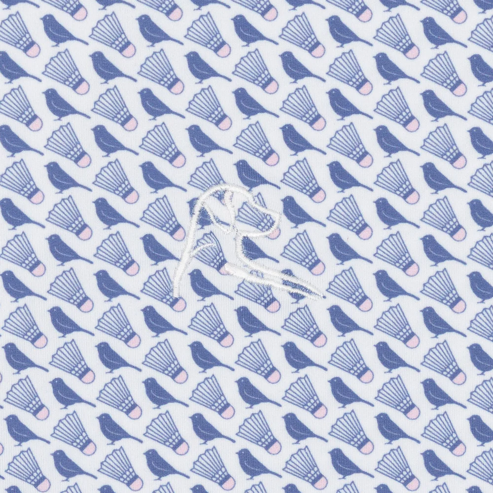 The Birdie Shirt Men's Short Sleeve Performance Polo White